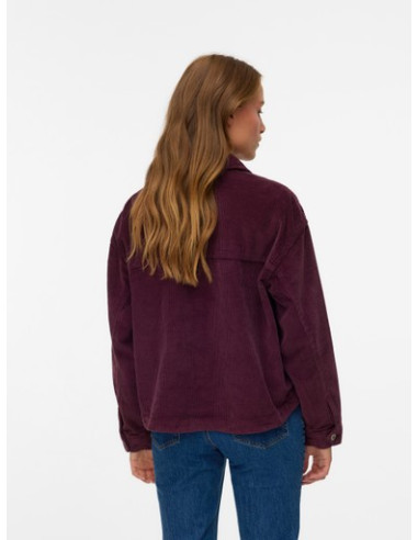 VmJamie Corduroy Shacket | Wine