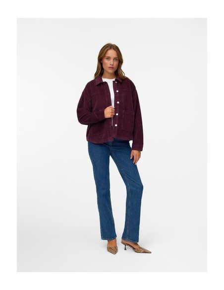 VmJamie Corduroy Shacket | Wine