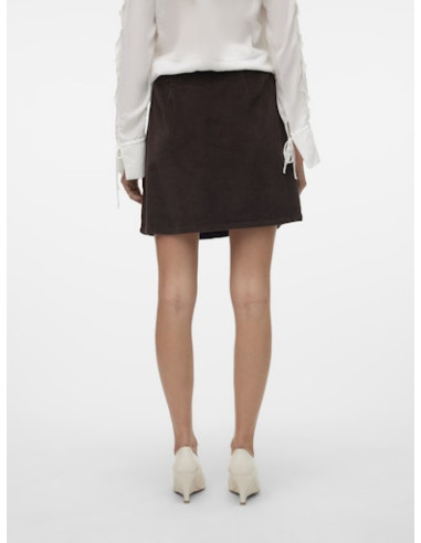 VmEtta Short Skirt | Chocolate