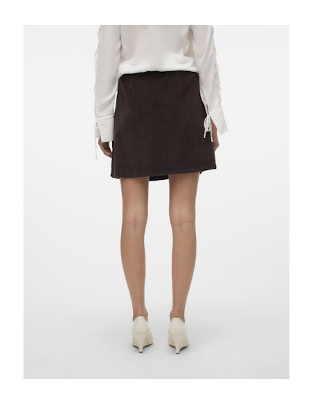 VmEtta Short Skirt | Chocolate