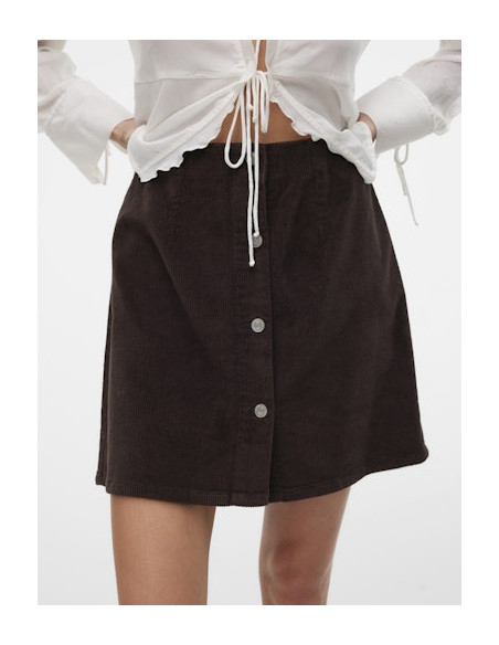VmEtta Short Skirt | Chocolate
