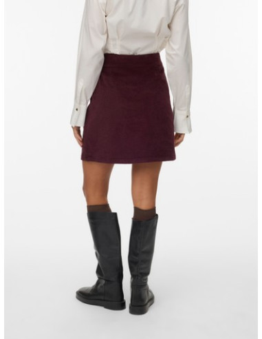 VmEtta Short Skirt | Wine