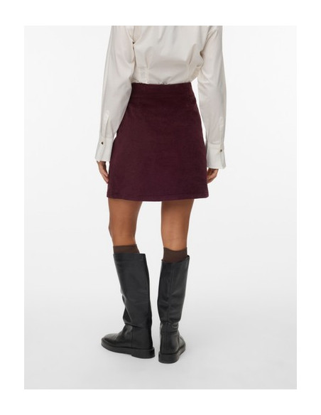 VmEtta Short Skirt | Wine