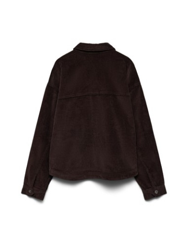 VmJamie Corduroy Shacket | Chocolate