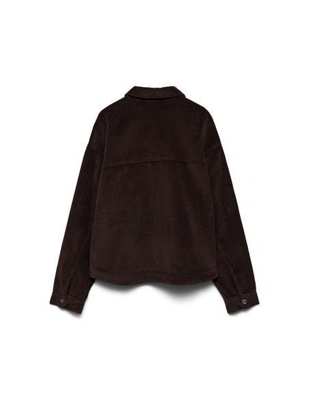 VmJamie Corduroy Shacket | Chocolate