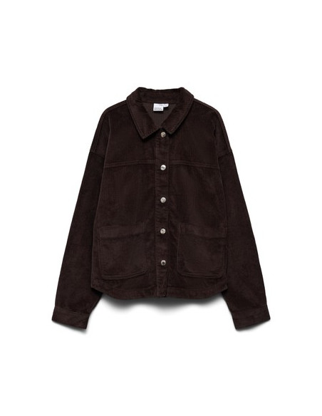 VmJamie Corduroy Shacket | Chocolate