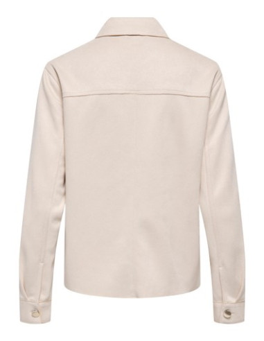 OnlMira Faux Suede Shirt | Pumice