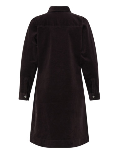 PZSally Placket Dress | Espresso