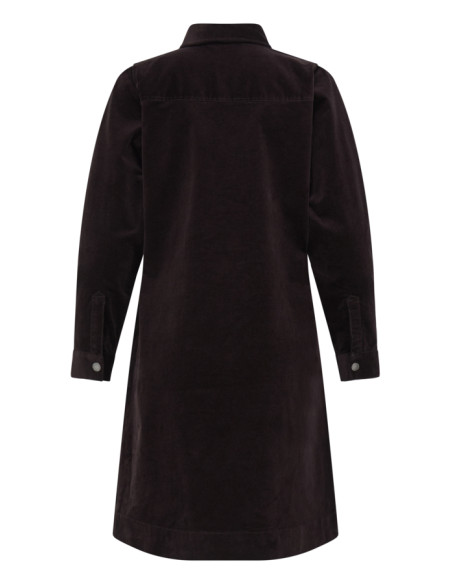 PZSally Placket Dress | Espresso