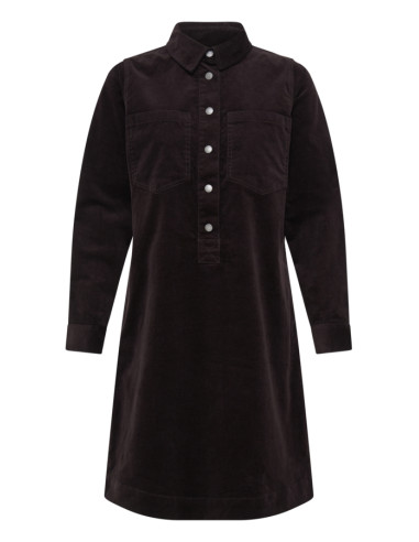 PZSally Placket Dress | Espresso
