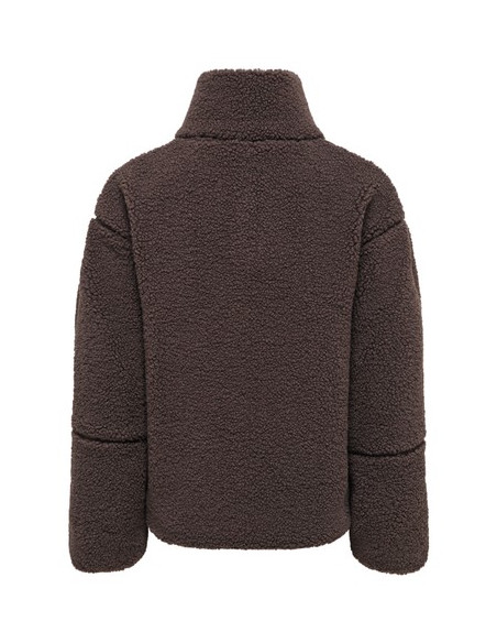 OnlAspen Teddy Jacket | Coffee