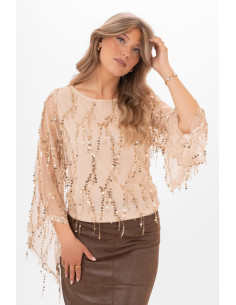 London Blouse | Champagne