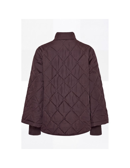 Diddi Quilted Jacket | Brown