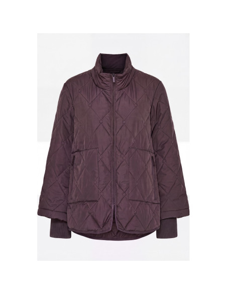 Diddi Quilted Jacket | Brown