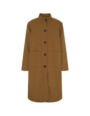 Jenka Reversible Coat | Toffee