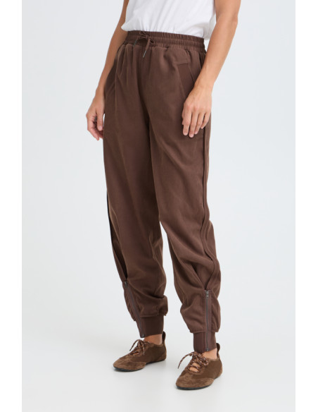 PzFia Pant Tapered Leg | Coffee