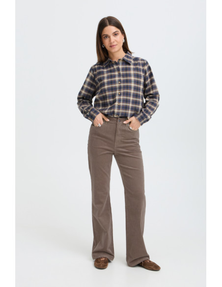 PzSally Pant Bootcut | Walnut
