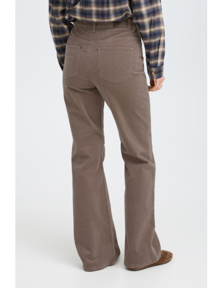 PzSally Pant Bootcut | Walnut