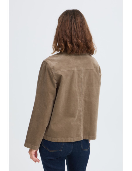 PzSally Casual Jacket | Walnut