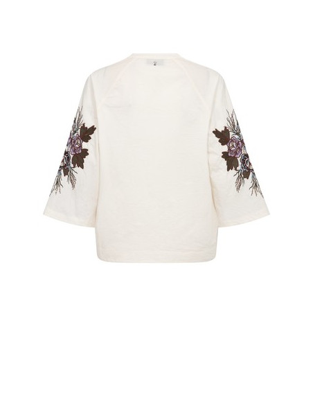 MmAleysa Blouse | Ecru