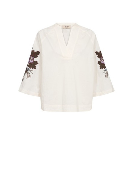 MmAleysa Blouse | Ecru