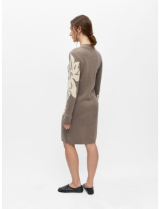 ObjRay Knit Dress | Morel 2