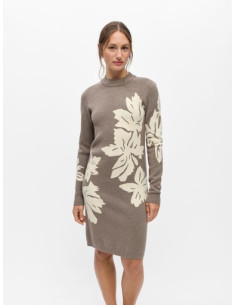 ObjRay Knit Dress | Morel