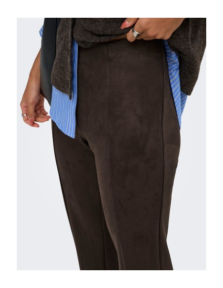 OnlAbena Faux Flar Pnt | Chocolate