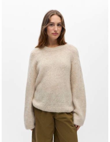 ObjHarry Knit Pullover | Birch