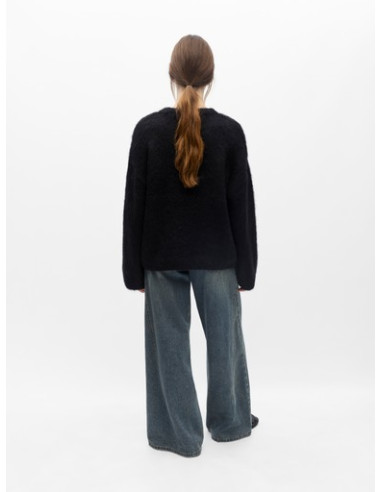 ObjHarry Knit Pullover | Black