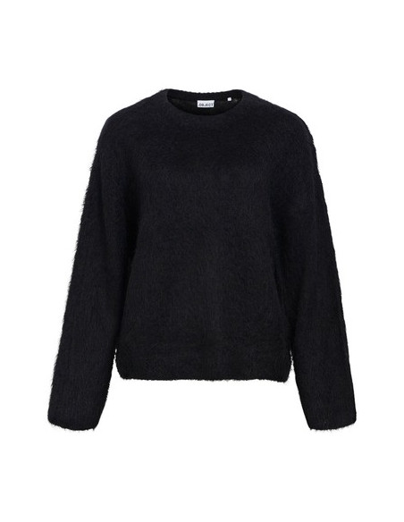 ObjHarry Knit Pullover | Black