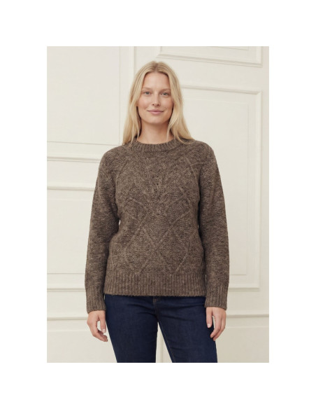 Anna New Pullover | Taupe