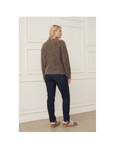 Anna New Pullover | Taupe