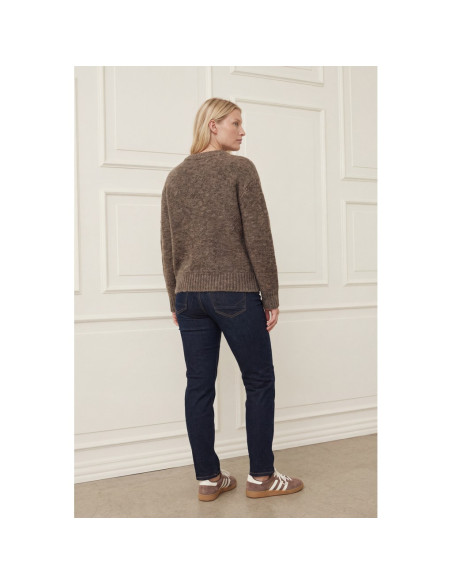 Anna New Pullover | Taupe