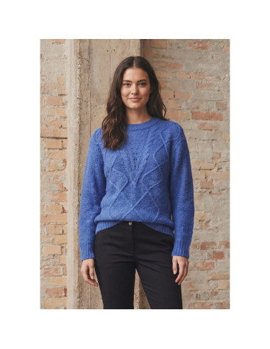 Anna New Pullover | Bluish