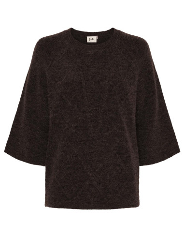 Anna S/S Pullover | Brown