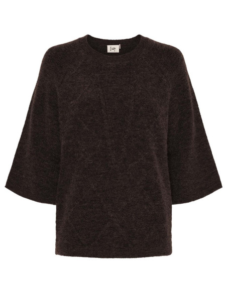 Anna S/S Pullover | Brown