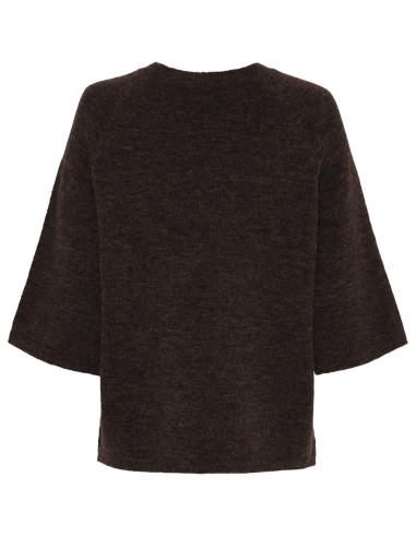 Anna S/S Pullover | Brown