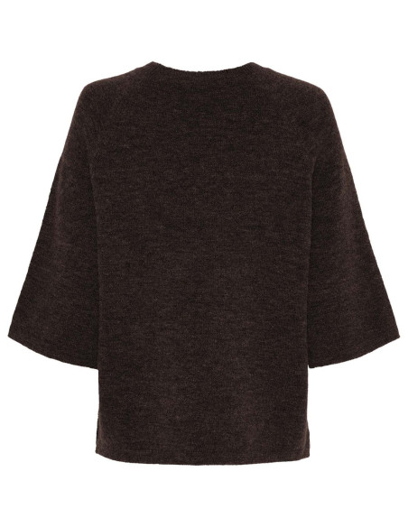 Anna S/S Pullover | Brown
