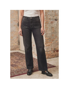 Bologna Wide Jeans | Washed Grey