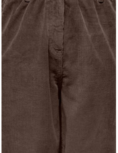 OnlFlora Cord Carot Pant | Brown 2