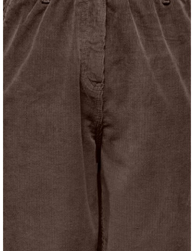OnlFlora Cord Carot Pant | Brown
