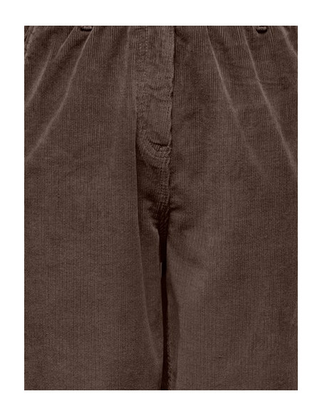 OnlFlora Cord Carot Pant | Brown