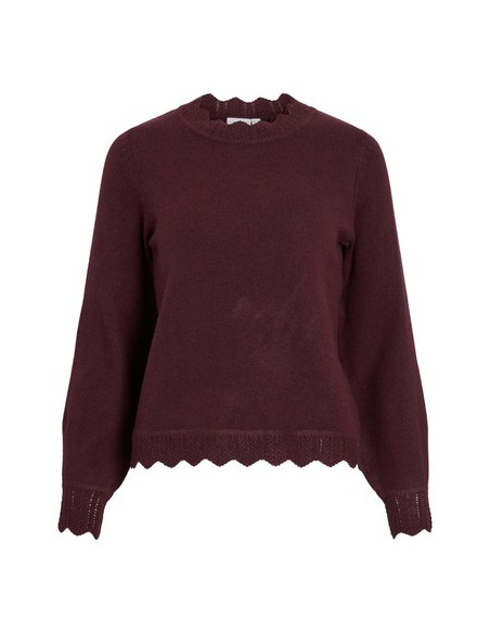 VINIkolina O-NECK  L/S Knit TOP | PORT RYALE