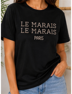 T-Shirt Le Marais | Black