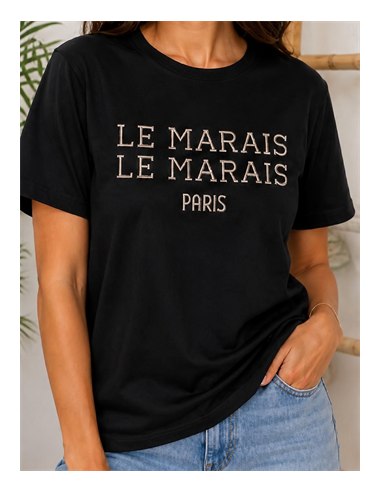 T-Shirt Le Marais | Black