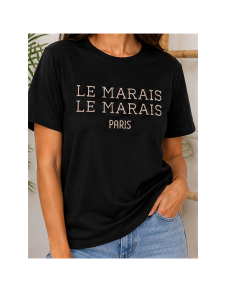 T-Shirt Le Marais | Black