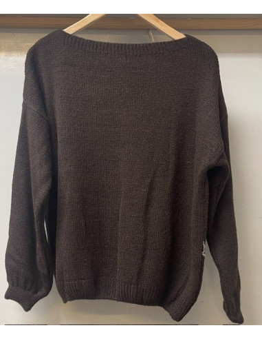 Heart Knit  | Chocolate