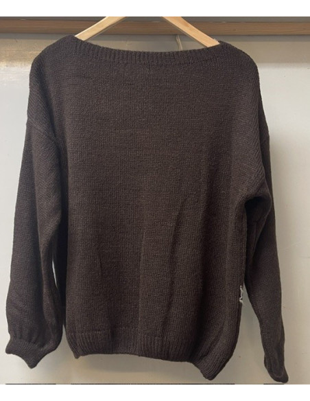 Heart Knit  | Chocolate