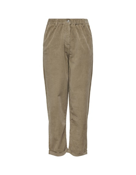 OnlFlora Cord Carot Pant | Teak